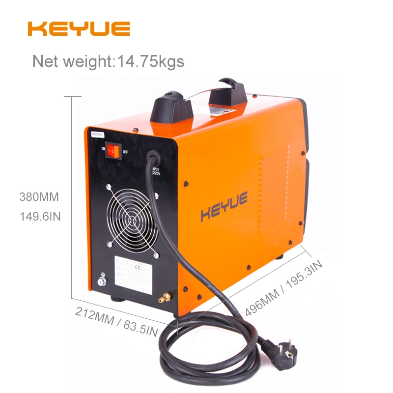 KEYUE TIG200P AC DC портативный однофазный 220 В алюминиевый сварочный инвертор цифровой