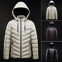 Men Casual Winter Solid Warm Sportwear Zipper Long Sleeve Hooded Jacket Male Outwear Tracksuit Coat Outwear Tops