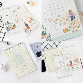 

1pcs 2019-2020 Calendar Yearly Agenda 365 days Daily To Tearable Decoration Girls For Planner Planner Wall Calendar List Do H8V7