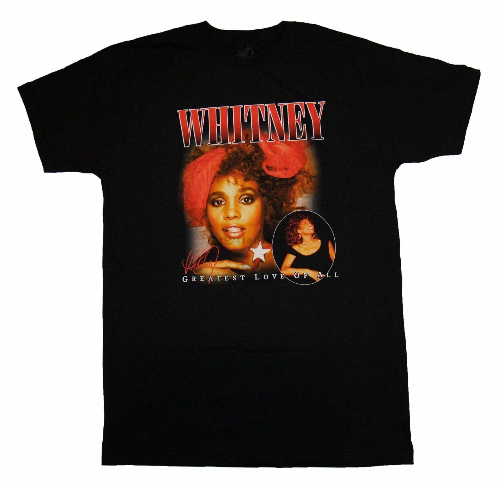 

Whitney Houston Greatest Love Of All T Shirt S M L Xl 2Xl Brand New Official