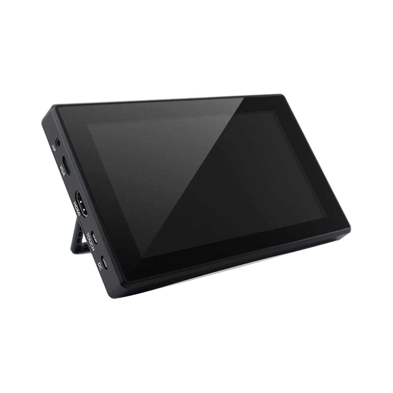 

for Raspberry Pi 4 Model B/ 3B+/ 3B 7 Inch Display 1024X600 IPS Capacitive Press Screen Monitor W/ Case Bracket OSD Menu
