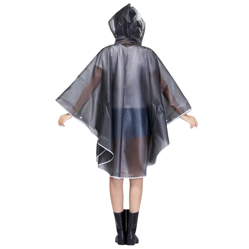 

Outdoor Tool Women Rain Poncho Bicycle Rain Jacket Waterproof Packable Raincoats For Camp Picnic 5 Colors