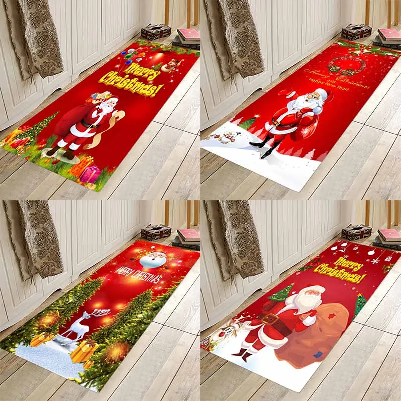 

Christmas mat ,Christmas holiday mat, Christmas party mat, home flannel Anti-Slip absorbent soft mat