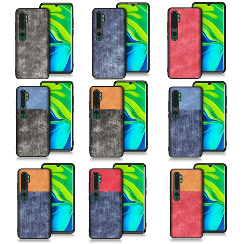 Джинсовый тканевый чехол для телефона Xiaomi Redmi Mi Note 8T 9T 10 8 7 8A 7A Go K20 9 Lite CC9 Pro CC9e A3 9SE