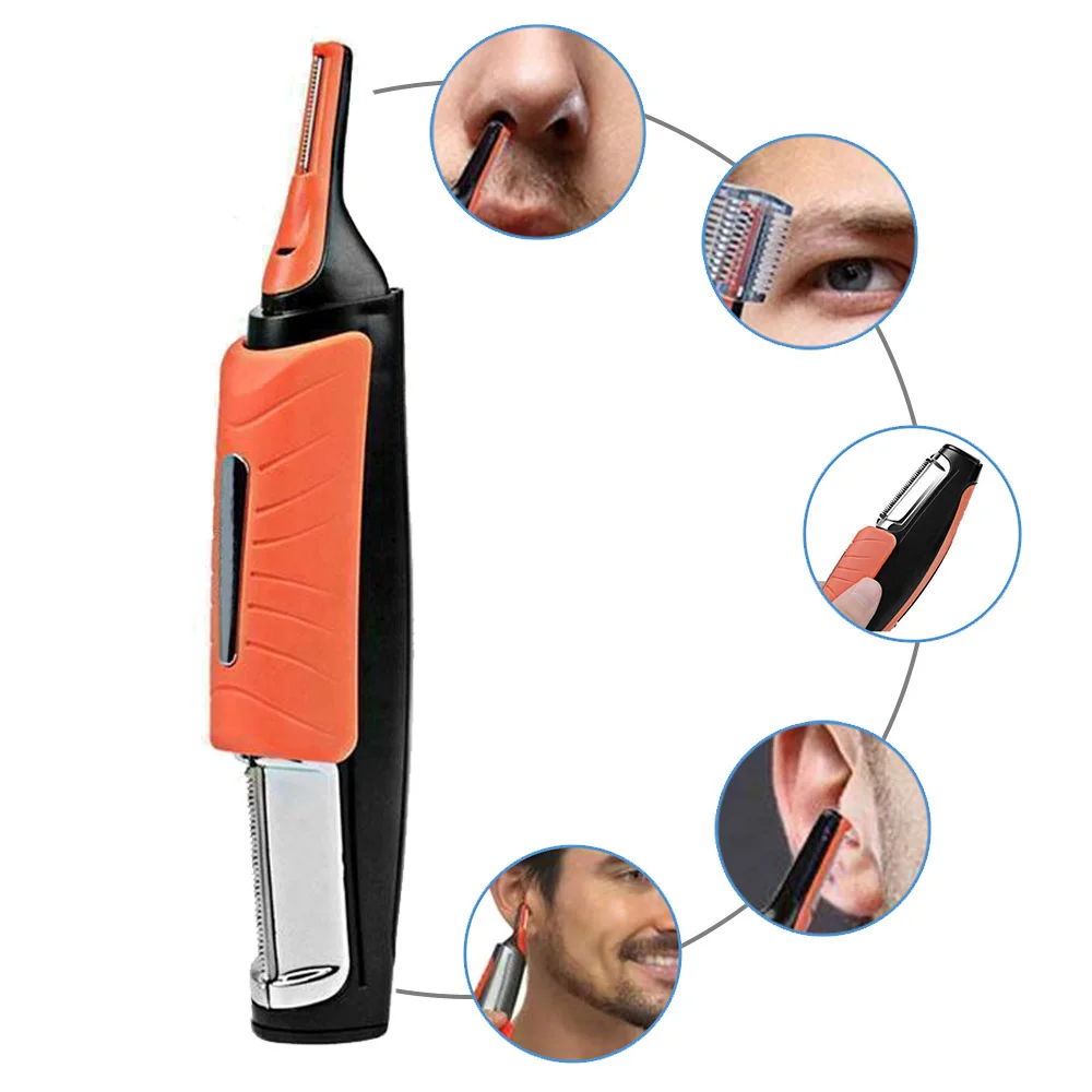 All in one hair trimmer Multi-function Electric Shaver protable Shaving Razor Eyebrow Nose Beard Trimmer Machine With LED light |
