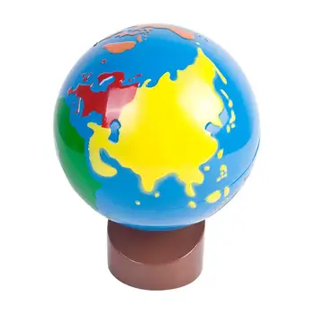 Dzieci globus trwałe zabawki do wczesnej edukacji dzieci globus dekoracja kolor globus do stymulowania mądrości i ochrony oczu tanie i dobre opinie CN (pochodzenie) World Globe