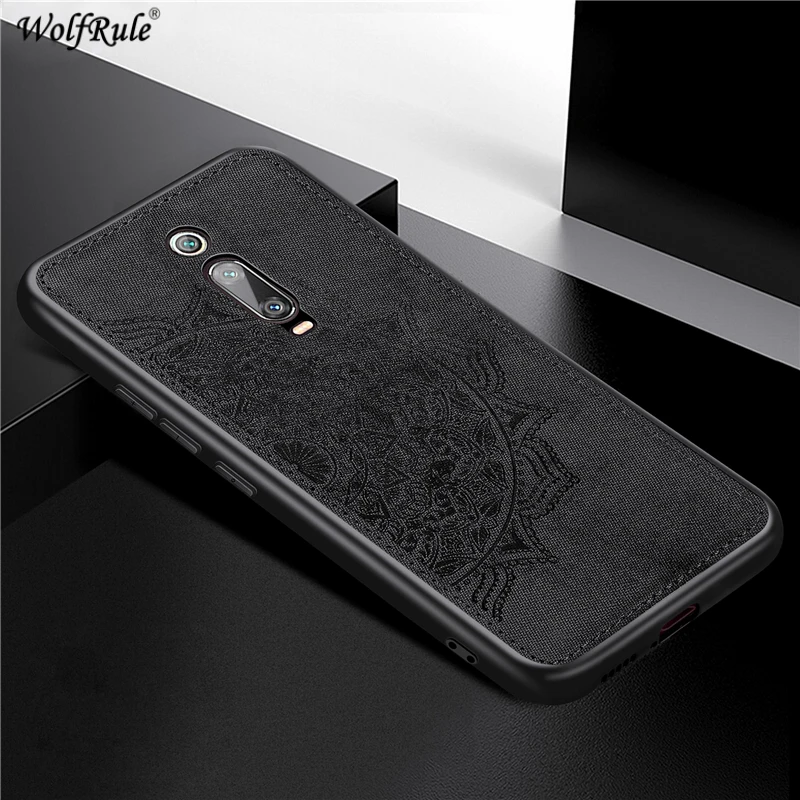 Чехол wolfrule для Xiaomi mi 9 T, чехол на магните, модный, тканевый ...