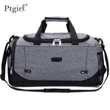 Водонепроницаемая нейлоновая дорожная сумка большой вместимости, Мужская Ручная сумка для путешествий, сумки для путешествий, нейлоновые сумки для выходных, женские многофункциональные сумки