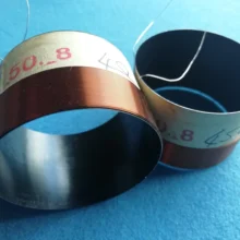 1 шт. ID: 50,8 мм " 4 Ом 2F Рог звуковая катушка низкочастотный динамик с басами динамик черный алюминиевый