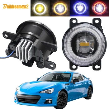 

2 Pieces Car LED Lens Fog Light Assembly Angel Eye DRL Daytime Running Lamp 30W H11 12V Styling For Subaru BRZ 2013-2018