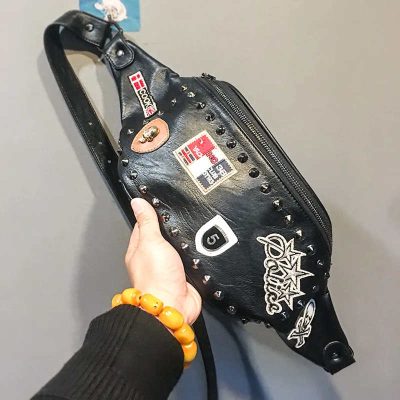 

Men's Chest pack bag Fashion Individuality Women's Waist Bag Multifunctional Large Capacity Student Fashion Bag Unisex