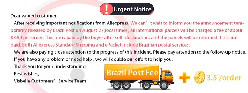 4）urgent notice
