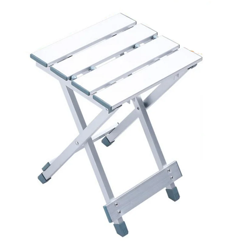 

Family Outdoor Folding Chair Aluminum Alloy Light Chair Horse Stool Wild Dining chair Portable Chair Fishing Sketching Stool