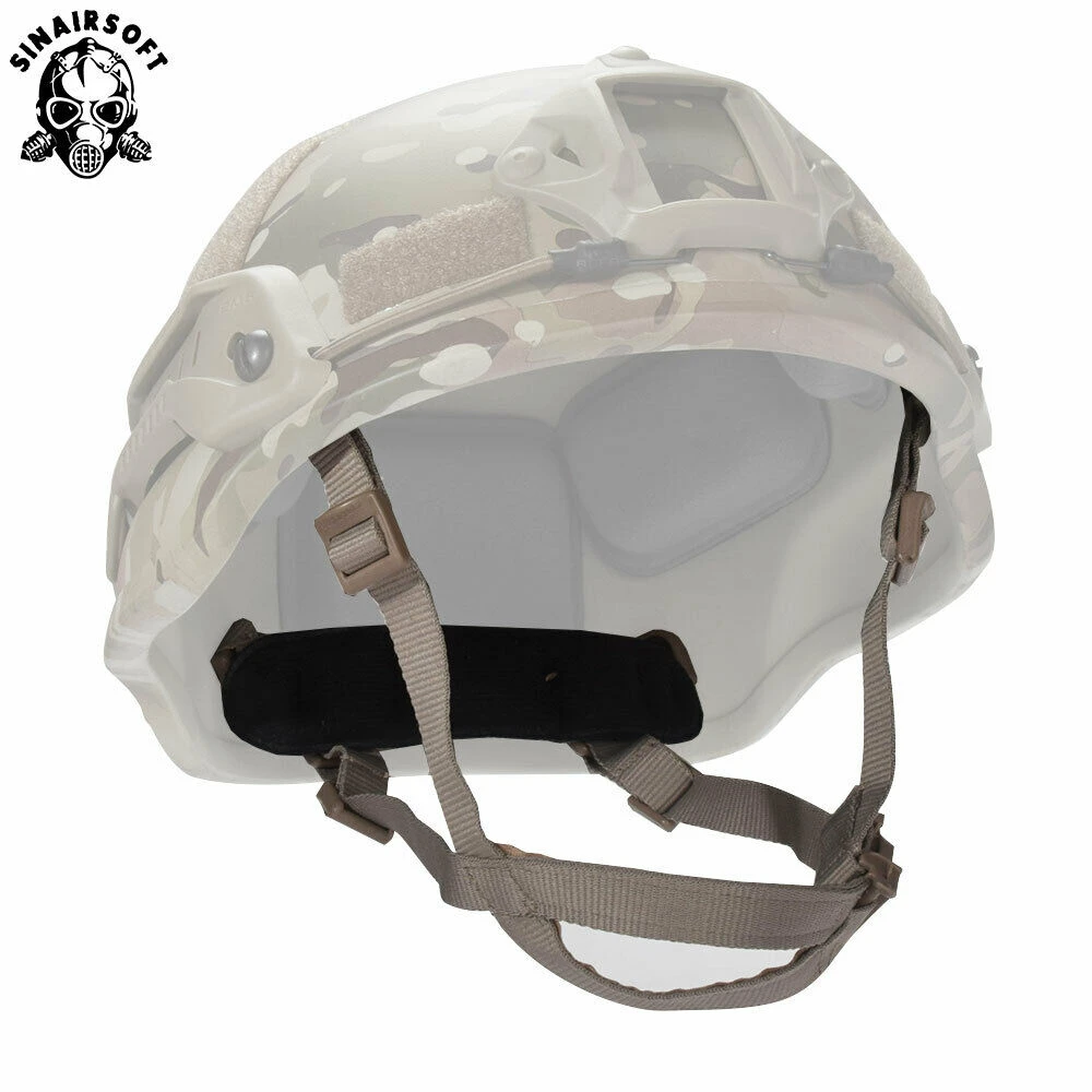 Tactical Mich Ach Helmet Retention System Hnape Chin Strap For Ach