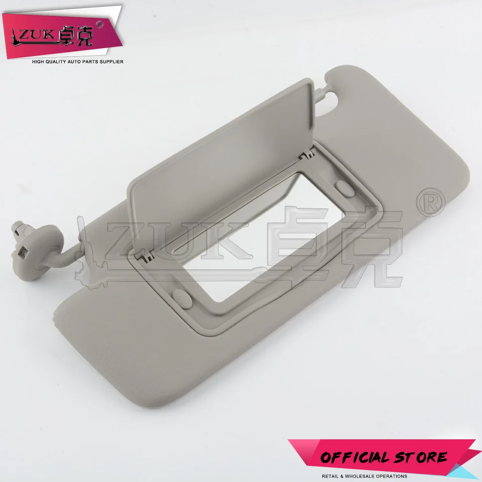 Солнцезащитный козырек ZUK левый солнцезащитный для HONDA FIT JAZZ 2009 2010 2011 2012 2013 2014 GE6