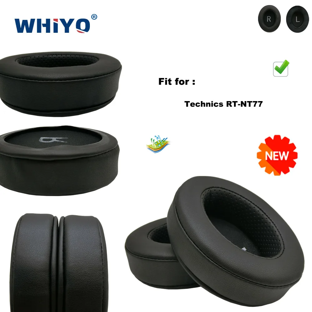 

New Upgrade Replacement Ear Pads for Technics RT-NT77 Headset Parts Leather Cushion Velvet Earmuff Earphone Sleeve Cover