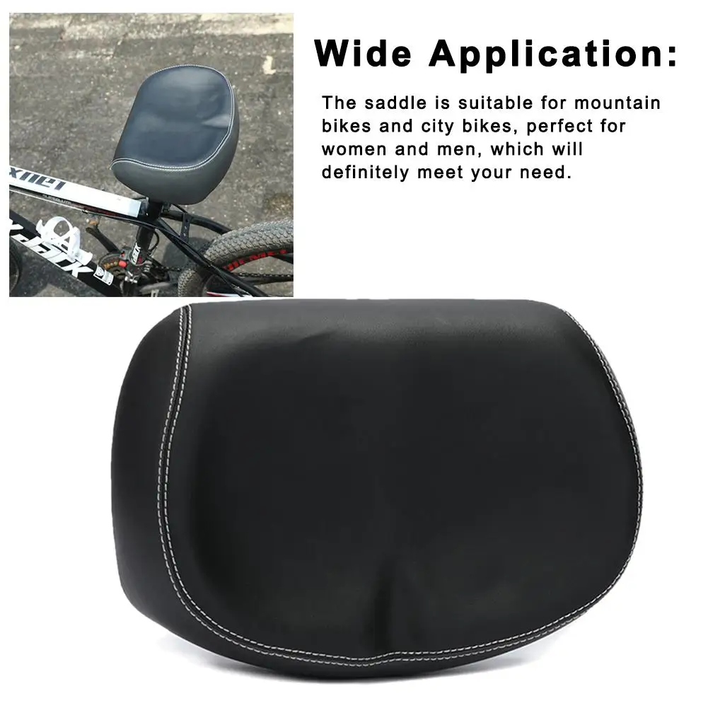 Bicycle Saddle Multi Function Saddle For Men And Women Cycling PU Leather+Polyurethane Pad+PP Plastic Bottom Case