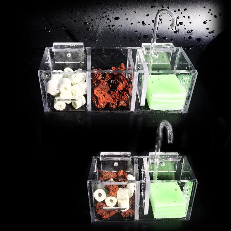 Коробка для аквариума с внешним фильтром коробка без водяного насоса