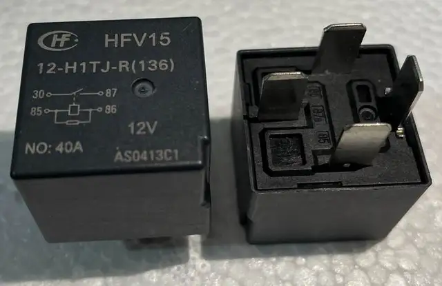 HLR3800-4G3D Potential Type Motor Starting Relay - For Single Phase Compressors AC & Refrigeration