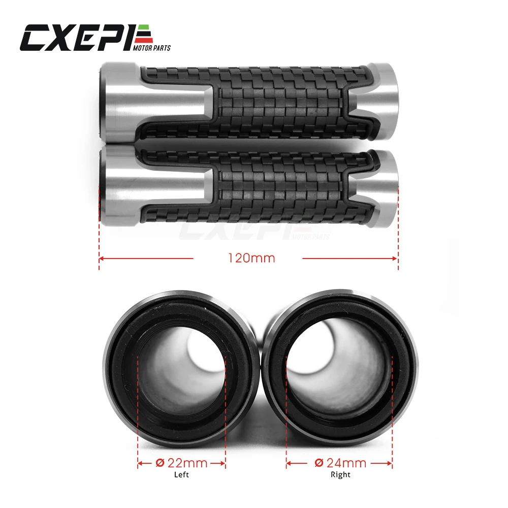 FOR HONDA X ADV X-ADV XADV 750- 7/8" 22mm Motorcycle handlebar grip handle bar Motorbike handlebar grips LOGO XADV