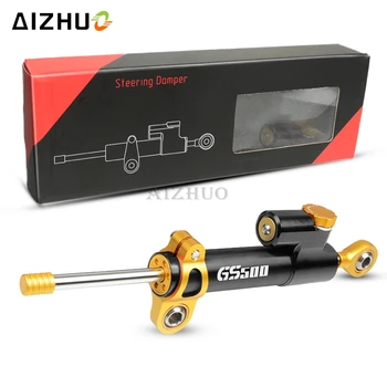 

Universal Aluminum Motorcycle Damper Steering Stabilize Safety Control For SUZUKI GS500 GS 500 1989-2008 2007 2006 2005 2004 03