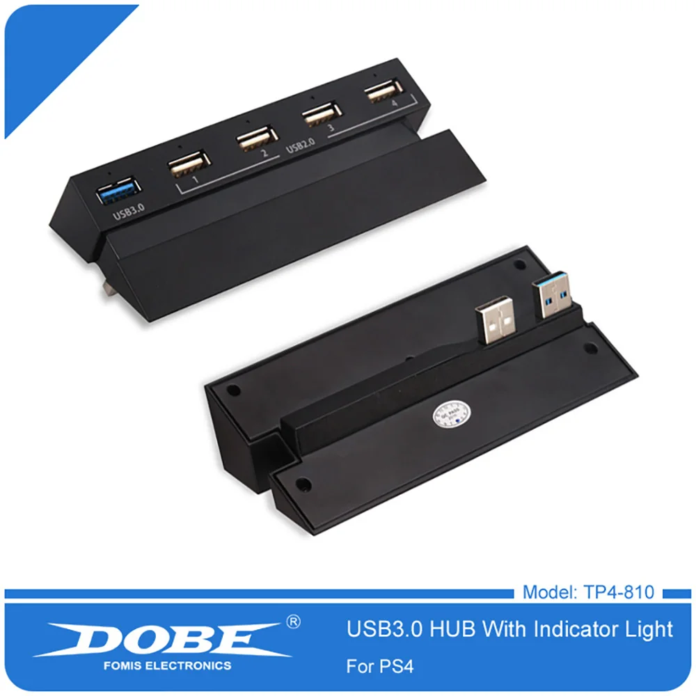 DOBE PS4 USB Hub 5 портов 3 0 2 высокоскоростное зарядное устройство сплиттер контроллера