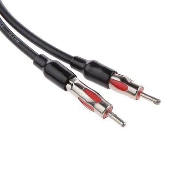 

2 Male 1 Female Y Car Radio Antenna Adapter Plug For Retrofit Radio