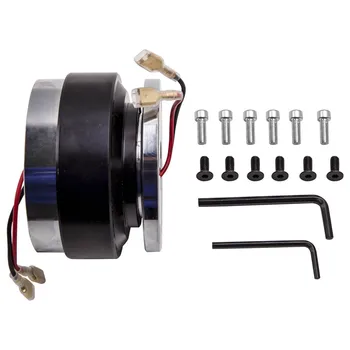 

Car Steering Wheel Quick Release Hub Adapter Snap Off Boss Kit Universal 6 Hole