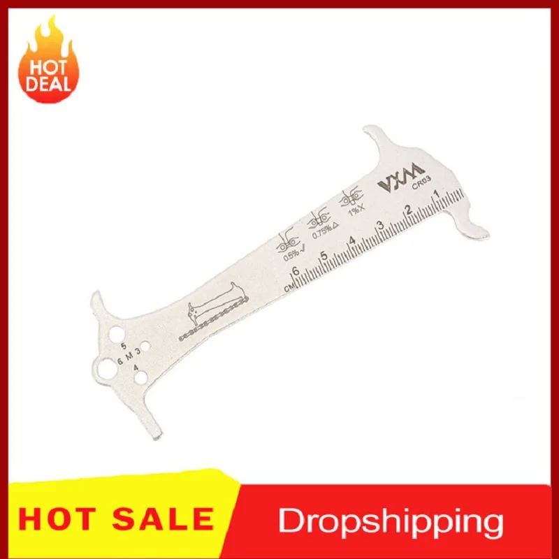 Bike Chain Ruler Wear-Indicator Checker Bicycle-Chains-Gauge Cycling-Parts Measurement