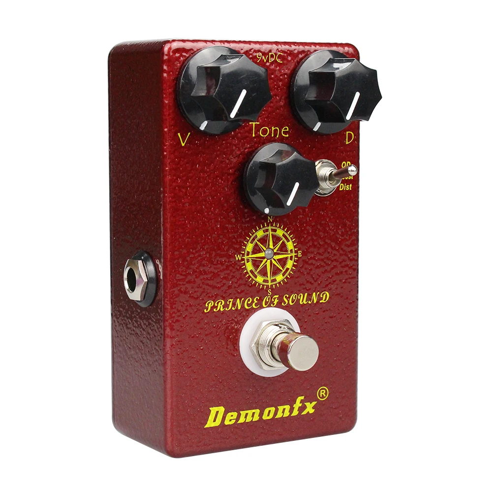 Príncipe de Som Príncipe de Tom Alta Qualidade Nova Demonfx Efeito Guitarra Pedal Overdrive Impulso Distorção - Image 3