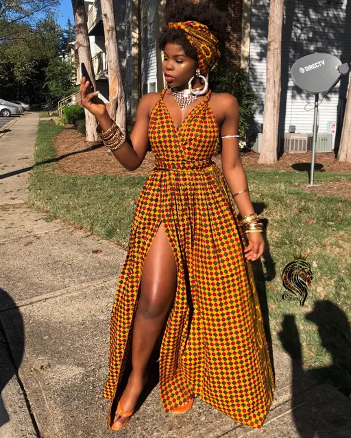 Nyore African Maxi Long Dress - Image 2