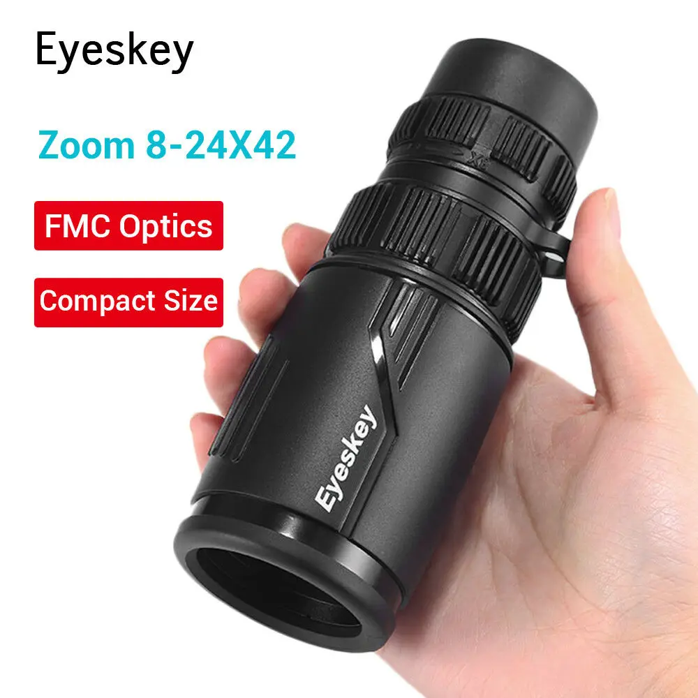 

8-24x42 Zoom Optics Monocular Binoculars Telescope Waterproof for Bird Watching