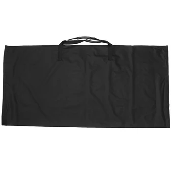 

Leaf Collection Bag, Reusable Gardening Bag, Yard Garbage Tarpaulin Garden Lawn Container Black