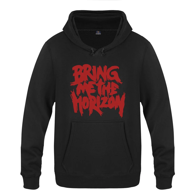 HEY HOT Bring Me The Horizon толстовки рок-группы мужские мужские пуловеры флисовые толстовки с капюшоном - Цвет: HEY HOT