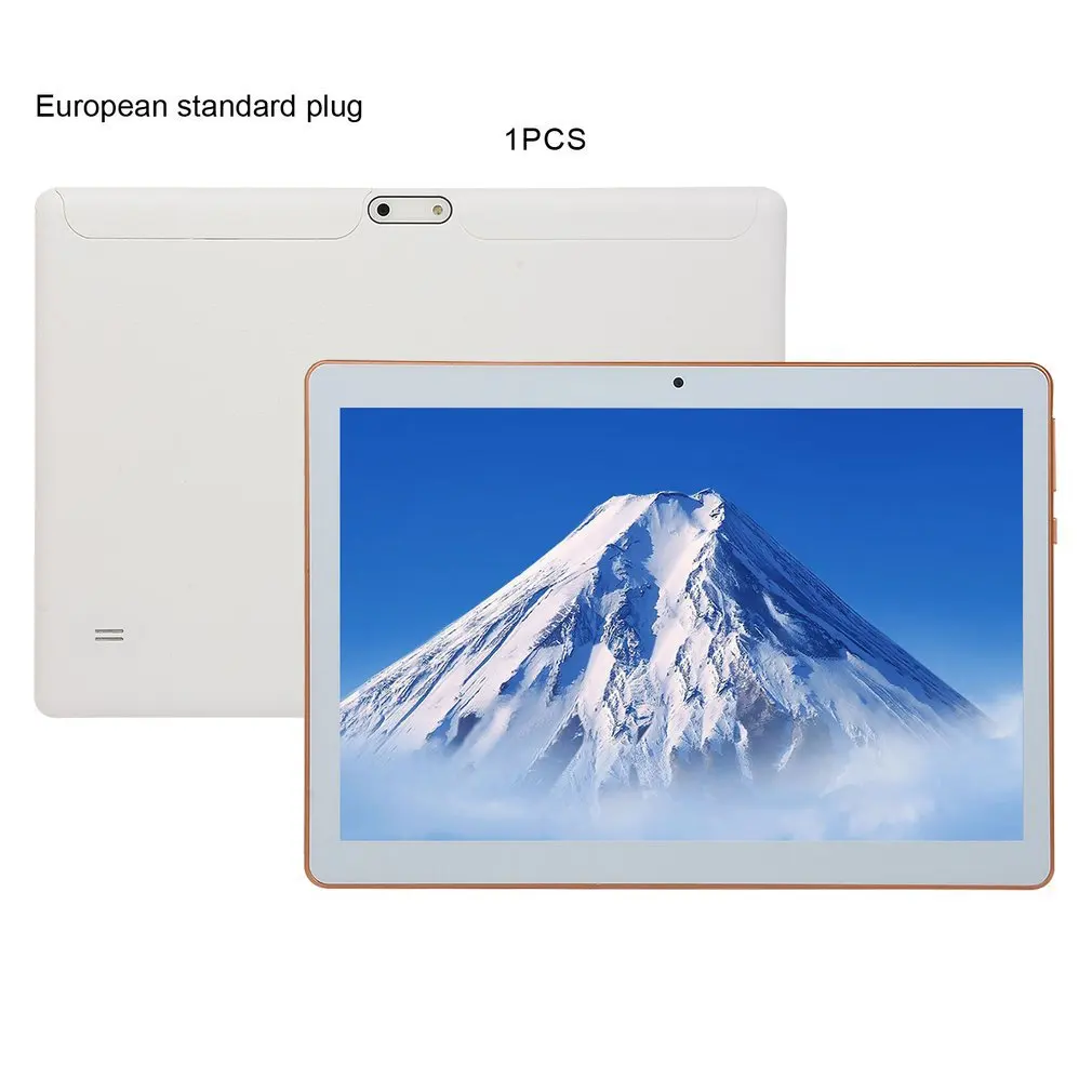 

KT107 Plastic Tablet 10.1 Inch HD Large Screen Android 8.10 Version Fashion Portable Tablet 8G+64G White Tablet