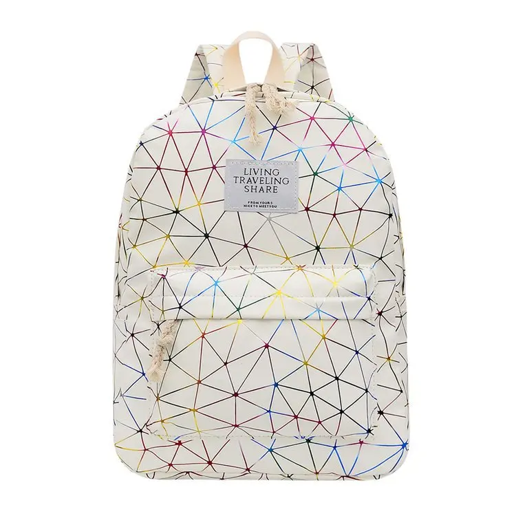 

2019 New Style Backpack Bag Women's Middle School Students School Bag Large Capacity Travel Bag Outdoor Backpack Trend WOMEN'S B