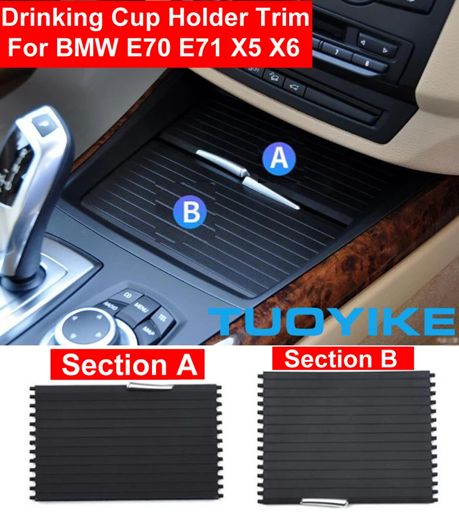 BMW E70 X5 E71 X6 Genuine Center Console Trim Cover NEW 10/20092013