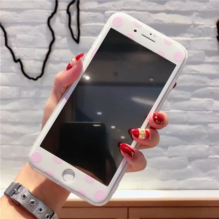 Пленка из закаленного стекла для iPhone 11 Pro MAX XR XS MAX X 6s 7 8 Plus, защита экрана, полное покрытие - Цвет: 1