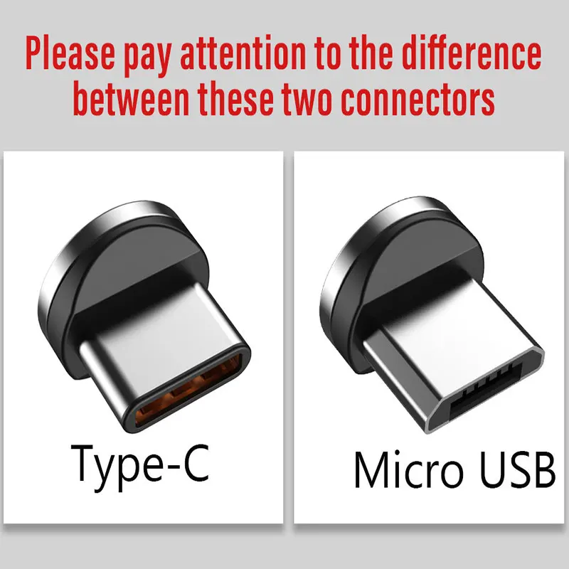 Cafele Магнитный кабель 3 в 1 Micro usb type C Кабельный адаптер зарядное устройство для Iphone samsung Xiaomi магнит Android телефон 1 м шнур данных