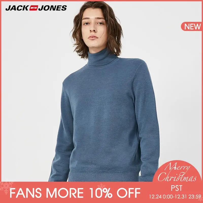 JackJones осенний и зимний многоцветный свитер с высоким воротником | 219424504