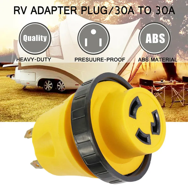 Vehemo ABS максимальный ток 30A RV конвертер мастер RV конверсионная вилка аксессуары для путешествий привлекательные адаптеры для улицы