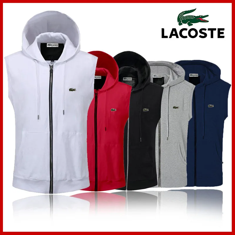 

Lacoste- 2020 new jacket sleeveless coat hoodie for men fashion casual sport shirt cotton for men hoodie 301458960