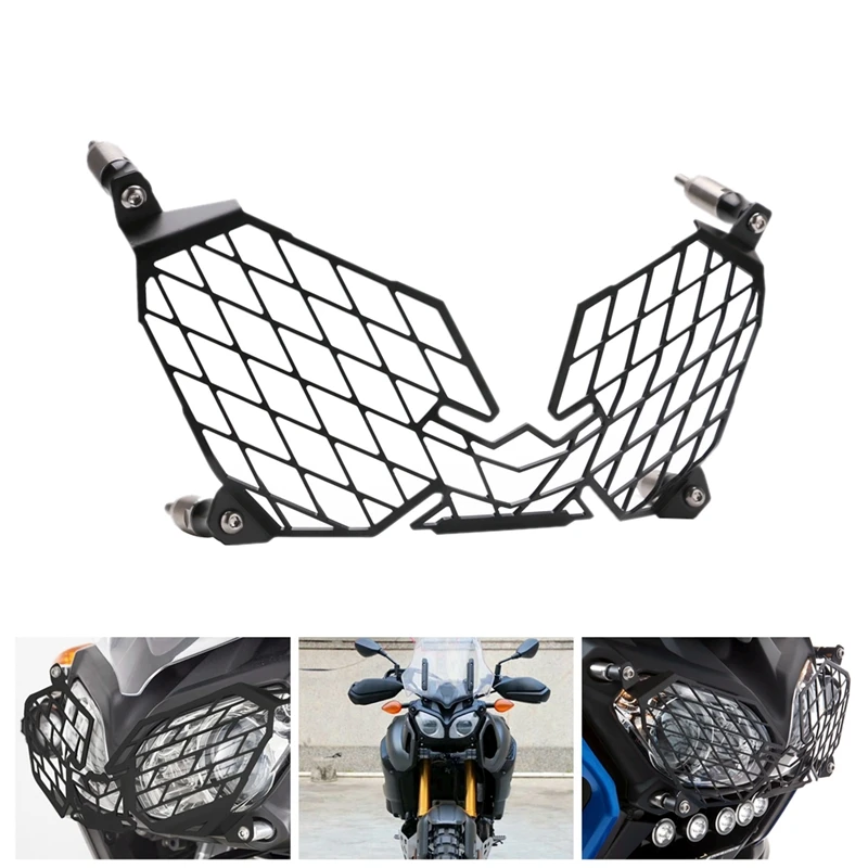 Для YAMAHA XT1200Z XT 1200 Z Super Tenere 2010- модификация мотоцикла фара решетка Защитная крышка протектор