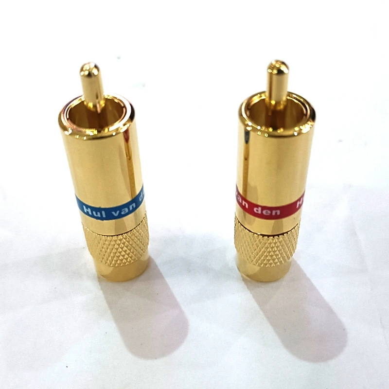 peças, cabo de extensão e entrada rca, de 8.0mm, para van den hul