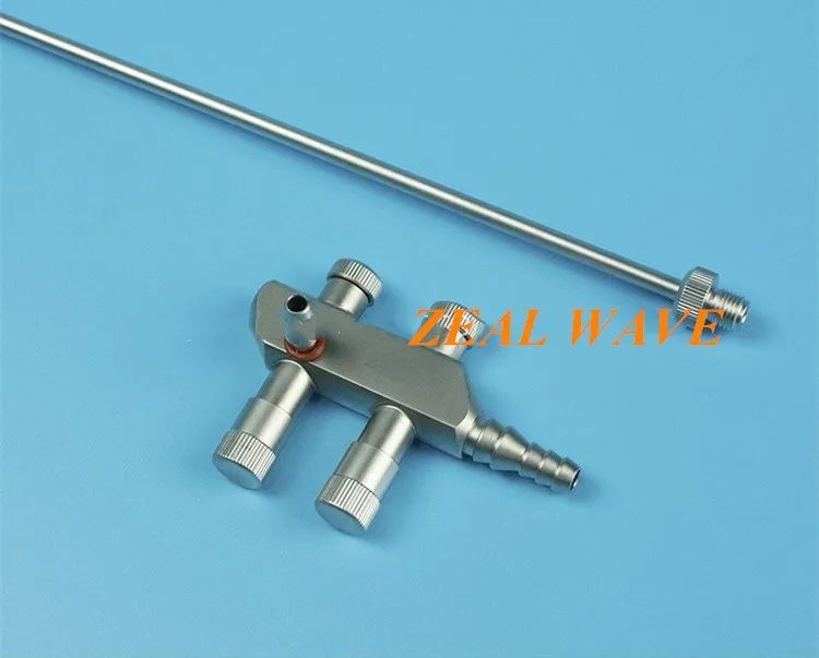 Laparoscópio de Sucção Instrumentos Laparoscópicos Tubo de Sucção Aspirador com Mola Placas de som - Imagem 2