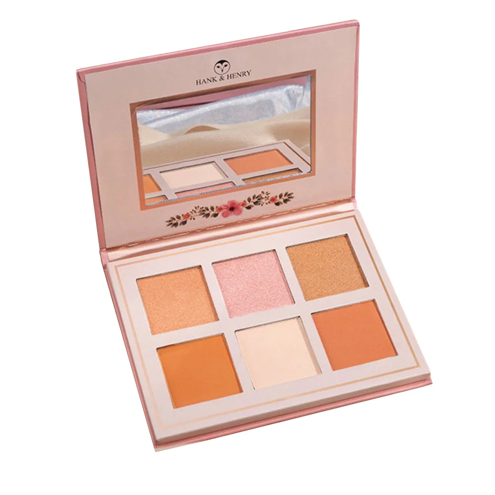 Shimmer Makeup Kit de Maquiagem набор косметики Профессиональная Красота Тени для век Палитра щек Румяна хайлайтер основа пудра - Цвет: highlight