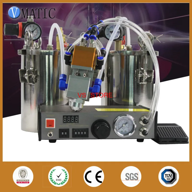 

Semi Automatic Dispenser Valve Controller Epoxy Resin Ab Mixing Doming Liquid Glue Dispensing Machine Equipment