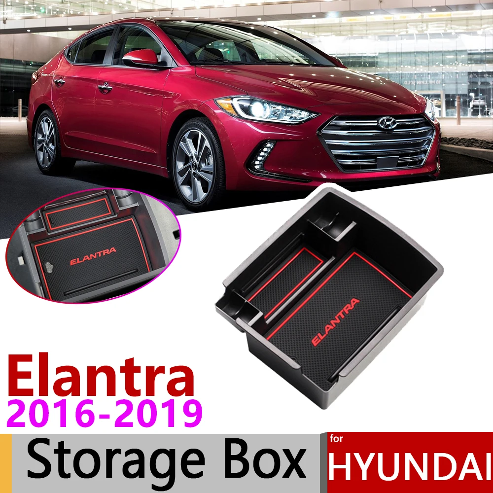 Подлокотник для Hyundai Elantra AD Avante Super 2016 ~ 2019 контейнер хранения складывание