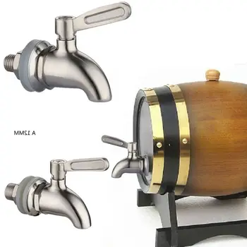 

Stainless Steel Faucet Tap for Home Barrel Fermenter Wine Beer Beverage Juice Dispenser Spigot Drink Fridge