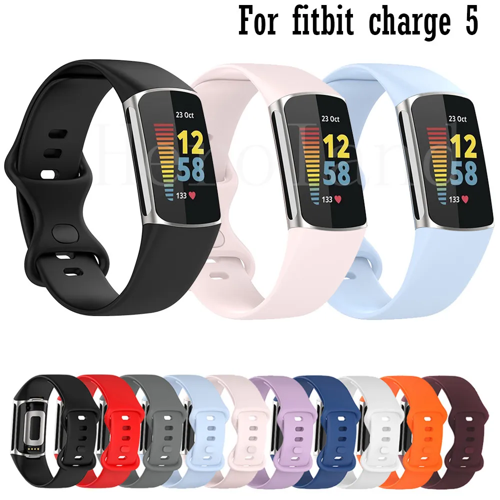Cinturino Da Polso Per Fitbit Charge 5 Cinturino In Silicone Sport Cinturino Di Ricambio Per Fitbit Charge 5 Accessori Cinturino